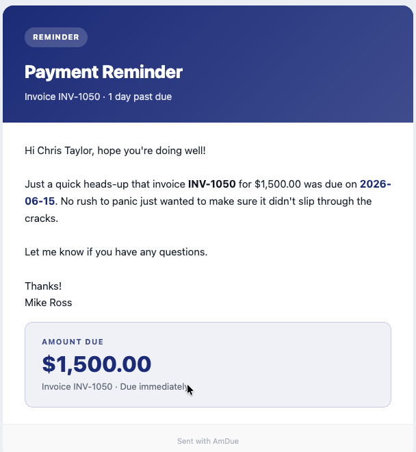 Show Clients You Mean Business